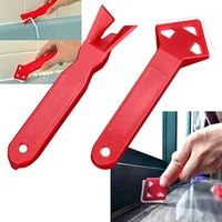 Practical Floor Cleaner Tile Cleaner Surface Glue Residue Spatula Mini Caulk Removal Tool Hand Tool Scraper Utility Tool 2
