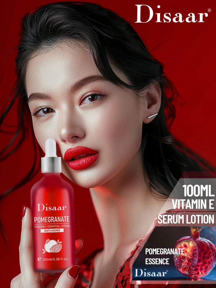 Pomegranate Serum Lotion 100g Vitamin E Essence Anti-Aging Nourishing Revitalizing Skin facial essence niacinamide serum