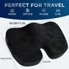 Travel Seat Cushion Memory Foam U-Shaped Pillow for Chair Cushion Pad Car Office Hip Support Massage Orthopedic Pillow 3
