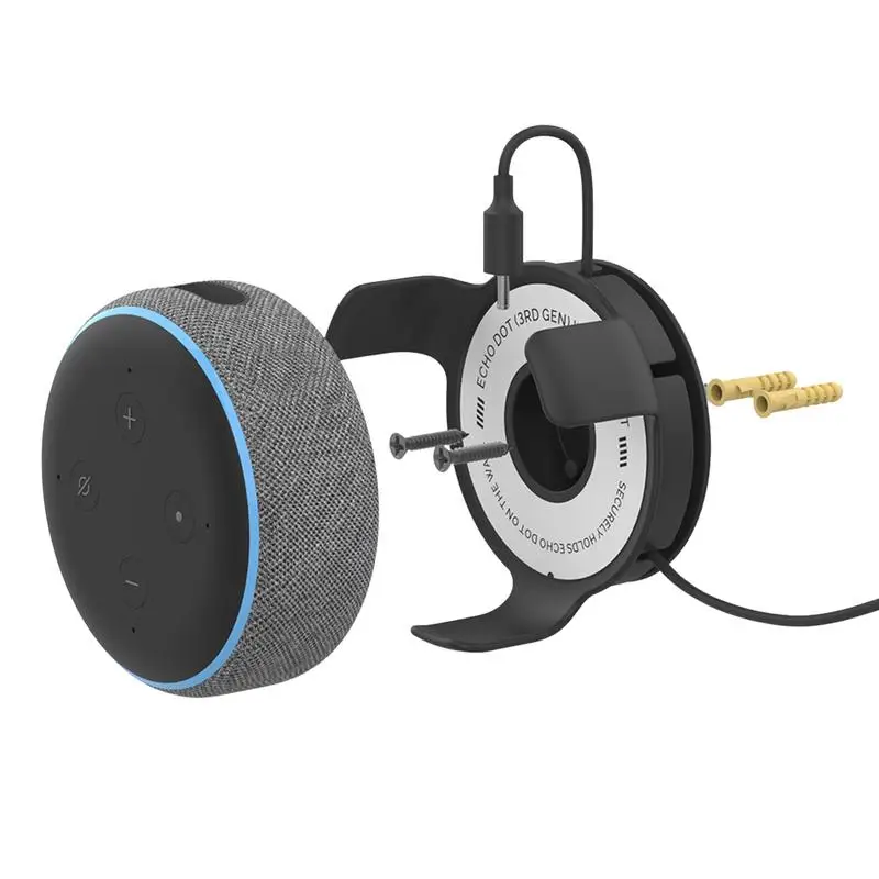 Supporto Per Montaggio A Parete Per Altoparlanti Per Echo Dot 3 Altoparlanti Per Casa Intelligente Di Terza Generazione Staffa Da Parete Salvaspazio P