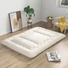 Roll Up Mattress Tatami Mat with Washable Cover and Carry Bag, Foldable & Portable Sleeping Pad for Dormitory Camping, Queen 3