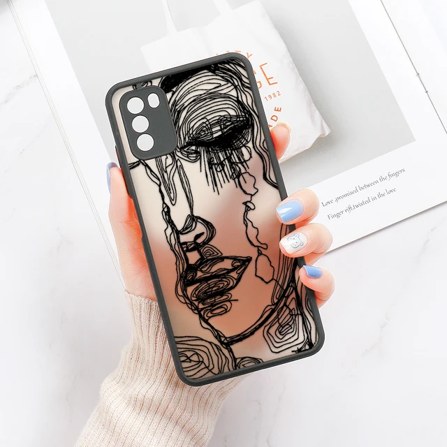 Cases For Samsung S21 Funda Samsung Galaxy A52 A52s 5G S22 Ultra S21 FE S20 FE A53 A12 A32 A51 S10 Plus Hard Matte Covers Coques UB60
