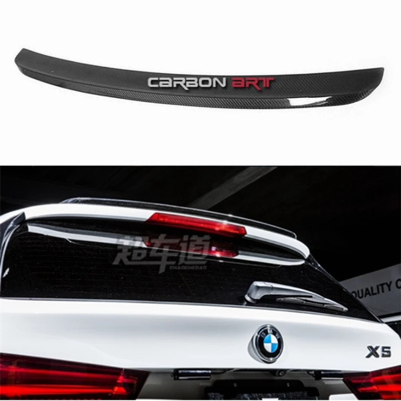 

F15 X5 Carbon Fiber Rear Wing Spoiler FOR BMW F15 X5 2015 2016 2017 Auto Racing Car Styling Tail Boot Lip Wing