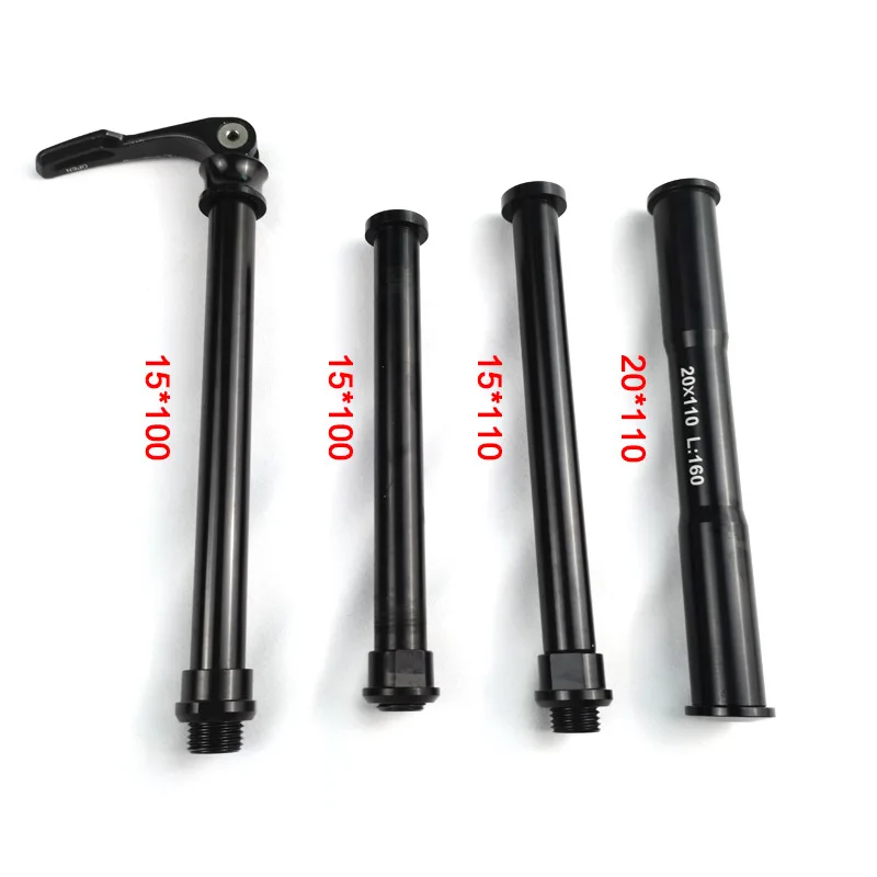 

Alloy Mountain Bicycle Rod Quick Release a Bicycle Stand Front Fork 15*110/100 20*110 Barrel Shaft Flower-Drum Applicable