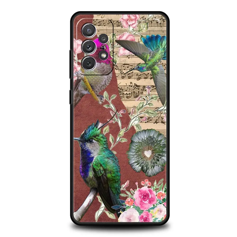 Hummingbird Design Protective Phone Case Cover