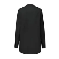 Slim Button White Shirt Women Fashion Tops Office Lady Shirt Loose Long Sleeve Blouse Female Ruched Lace Up Solid Blouse 18659 - Image 6