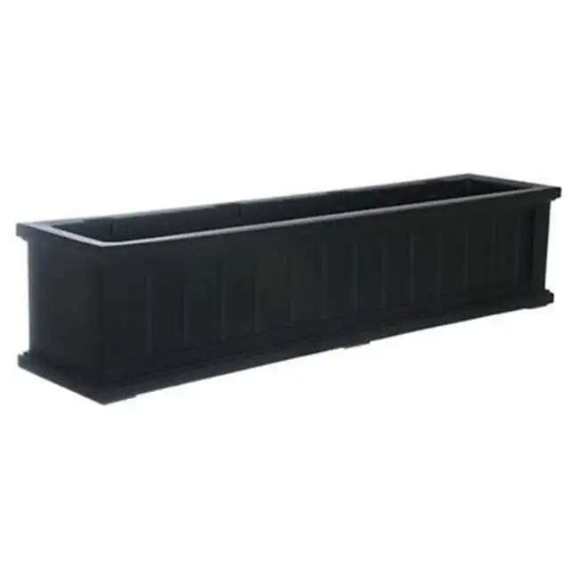 

in. Rectangle Polyethylene Cape Cod Window Box