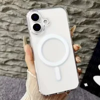 For iPhone 17 ProMax Transparent For Magsafe Magnetic Case for iPhone 17 16 15 14 13 12 11 X XR XS Max Pro Plus Shockproof Cover - Image 5