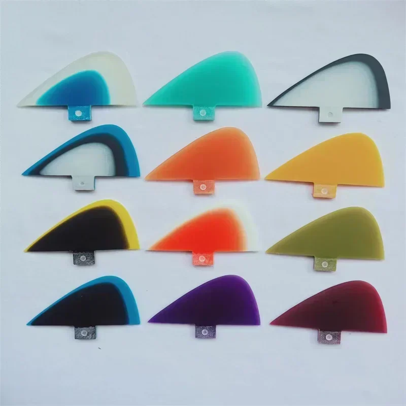 Surf Fins BiLong FCS Knubster Centre Kneel Fin BiLong Futures Barbatanas De Red Azul Surf Central Fins Surfboard Wakeboard surfboard fin