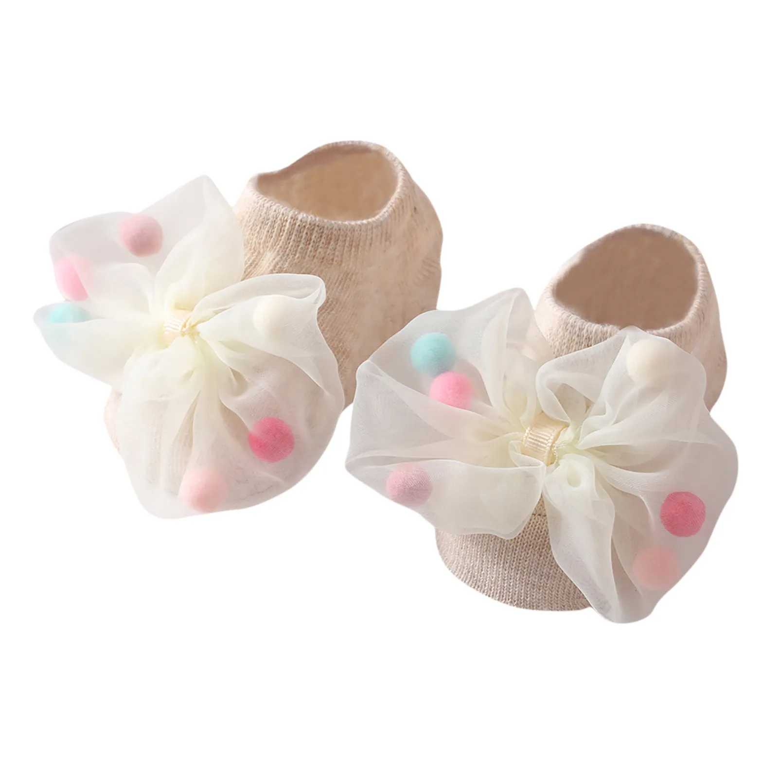 Description Picture 4 of itemBaby Stockings Toddler Bottom Princess Soft Socks Shoes Socks Floor Socks Children Kids Socks Bowkot Baby Socks колготки детские
