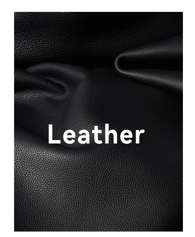Bag on display with natural folds