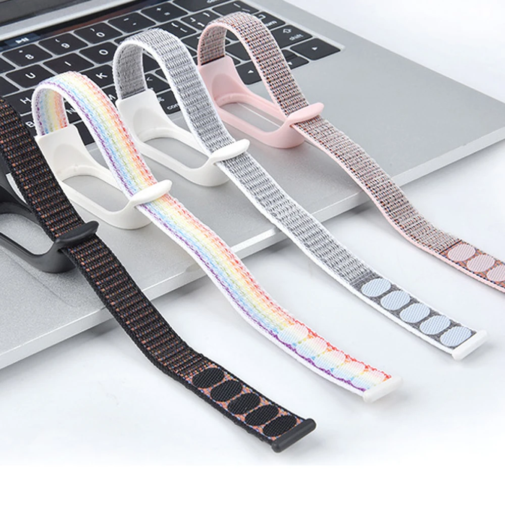 Braided Nylon Loop Adjustable Sport Strap Replacement Watch Band
