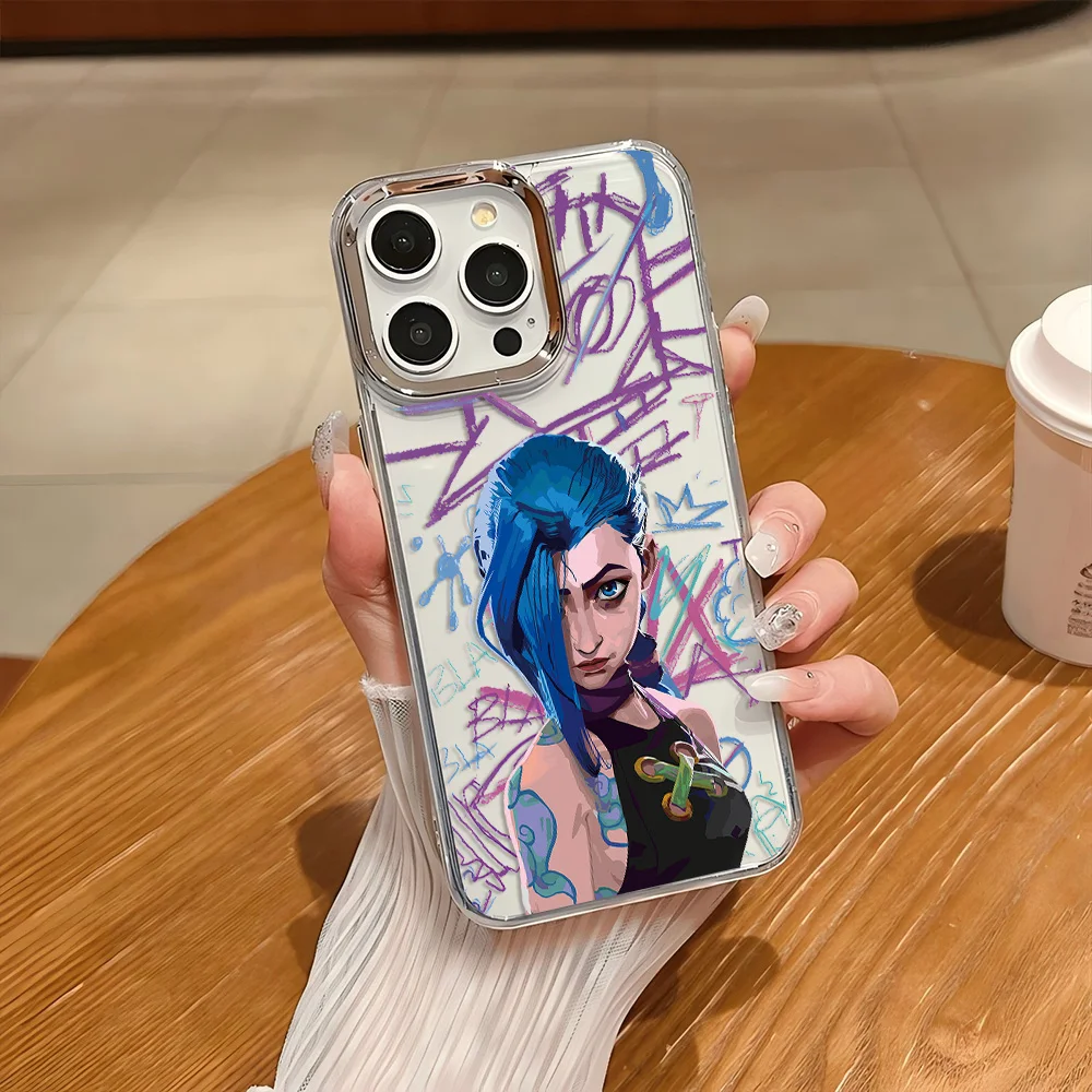 Hot Game Arcane Jinx Transparent Soft Phone Case - Note 13 Pro Plus 5G (LYK - 294LY88337A3) Hot Game Arcane Jinx Transparent Soft Phone Case - Note 13 Pro Plus 5G (LYK - 294LY88337A3)