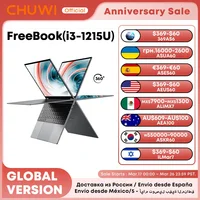 CHUWI FreeBook Laptop i3-1215U / N100 Processor 13.5" IPS Screen 2 In 1 Laptop Tablet PC 12GB RAM 512GB SSD Support Stylus 1