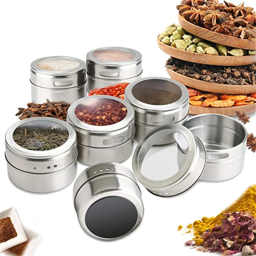 Stainless Steel Indian Spice Tin