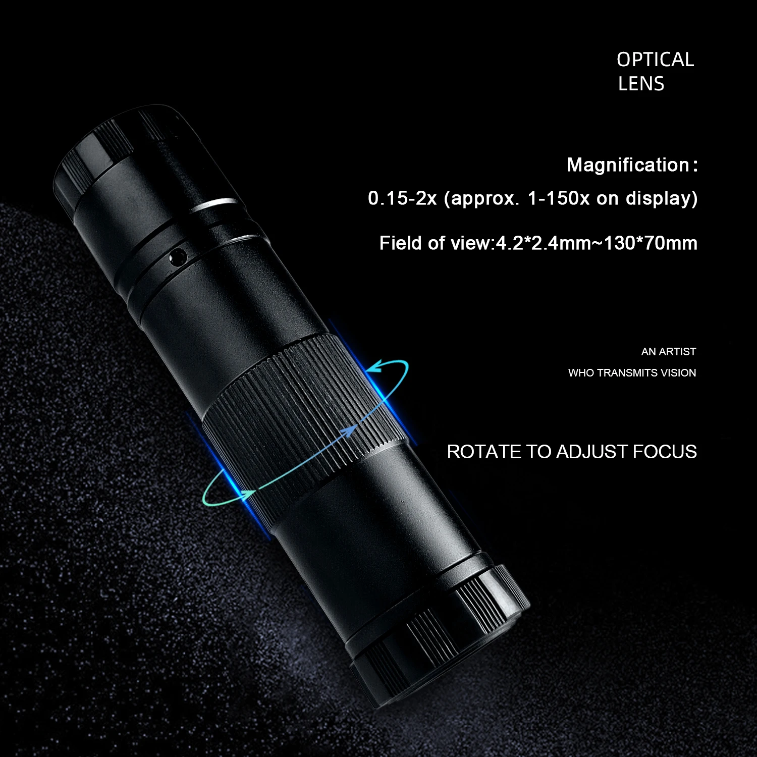 4K Digital Microscope 48MP Microscope For Electronics USB-C Industrial Cameras HDMI 1-150X Zoom C-Mount Lens Phone Pcb Soldering 5