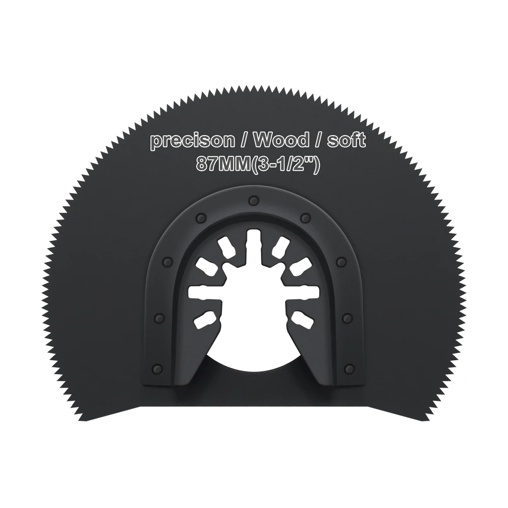 Universal Multifunction Oscillating Tool Saw Blades with Quick Release