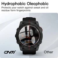 9H Tempered Glass For Garmin Fenix 8 7X 6X Pro 7 6 7S 6S 5 5S Solar AMOLED Screen Protector Glass Anti-scratch Film Accessories - Image 2