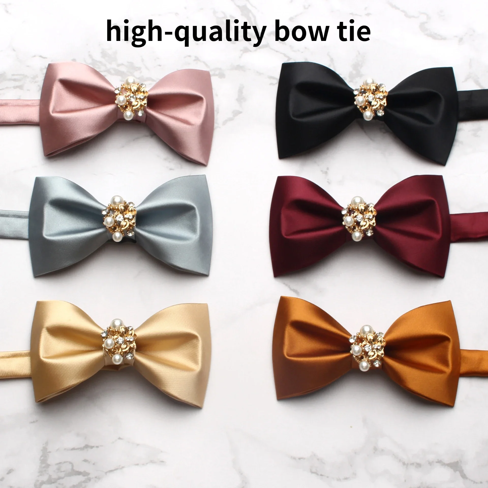 Reusable blue red wool Women children velvet boy girl men flexible green color bow tie black accessories Gentleman groomsmen