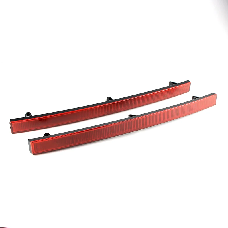 2PCS Corvette C7 Rear Bumper Reflectors Red (2014–2019) 6