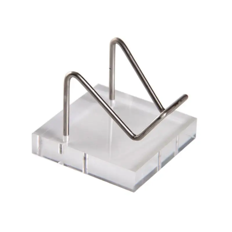 

Metal Arm Mineral Stand Display Holder Rack Acrylic Support Base For Crystal Minerals Ores Sphere Home Decoration