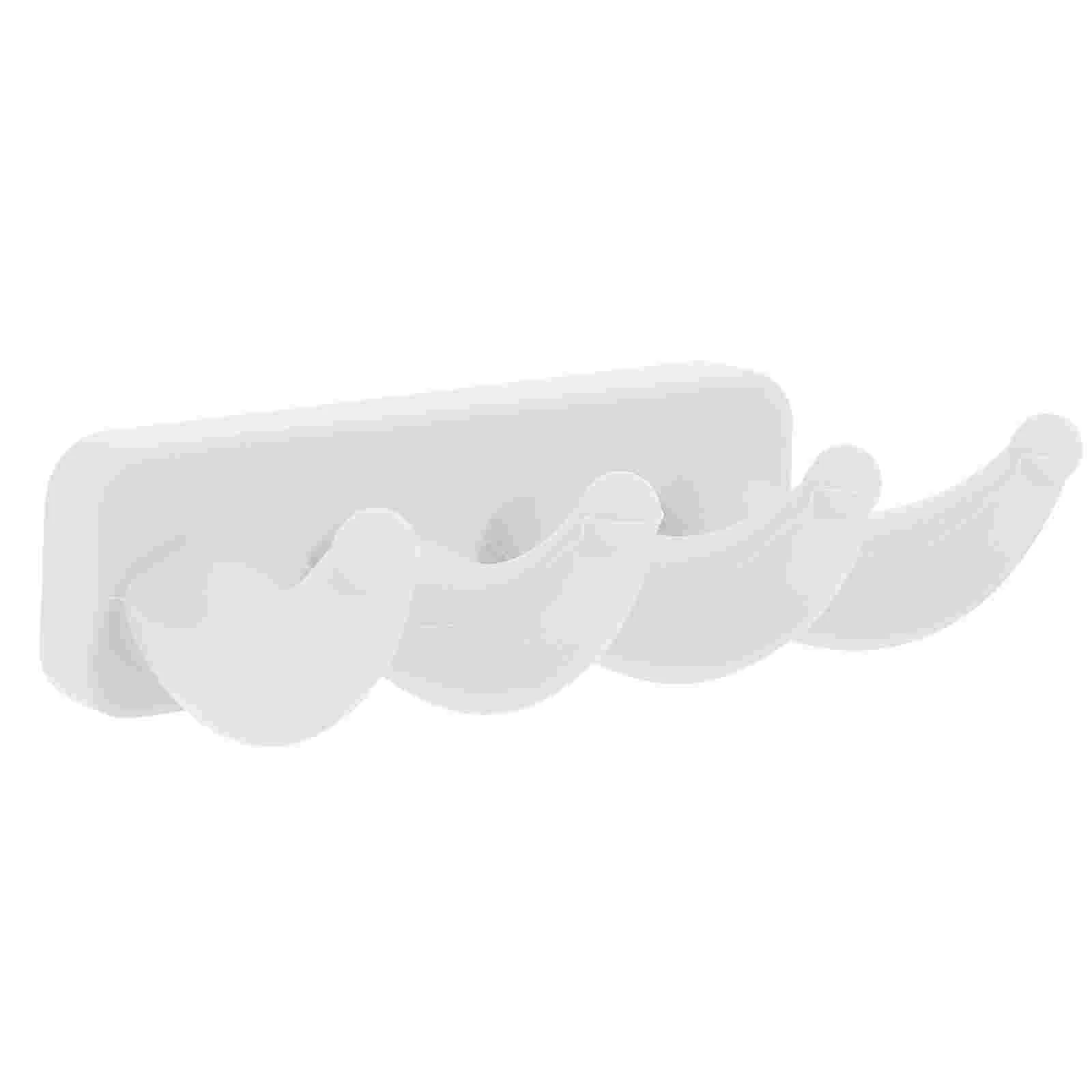 

Hanging Hook Adhesive Hooks for Wall Hanger Bathroom Sticky Towel Door White Key Office