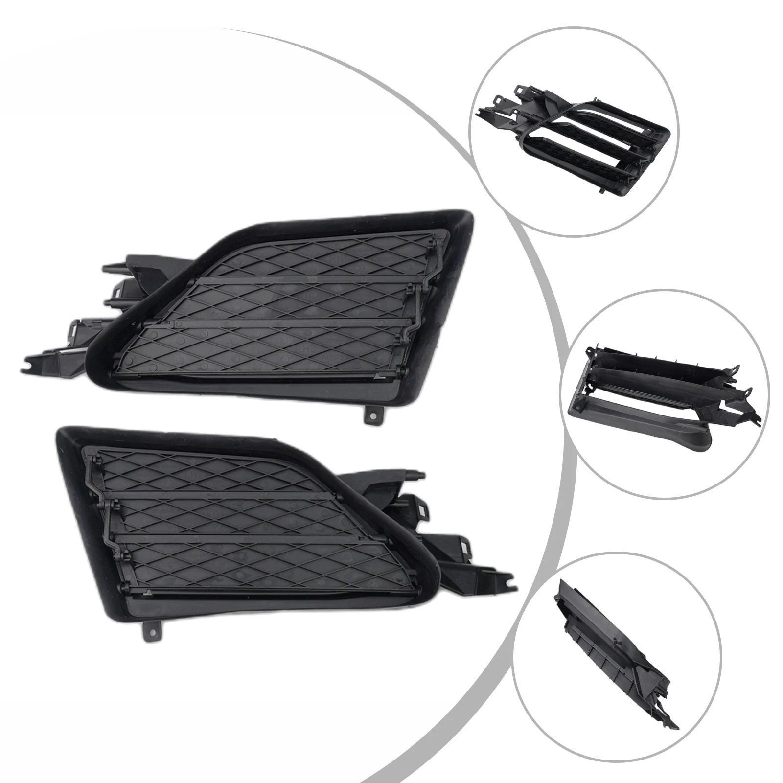 1057851-00-J 1058007-00-J Fog Light Trims Bracket For Tesla Model S-1057851 1058007
