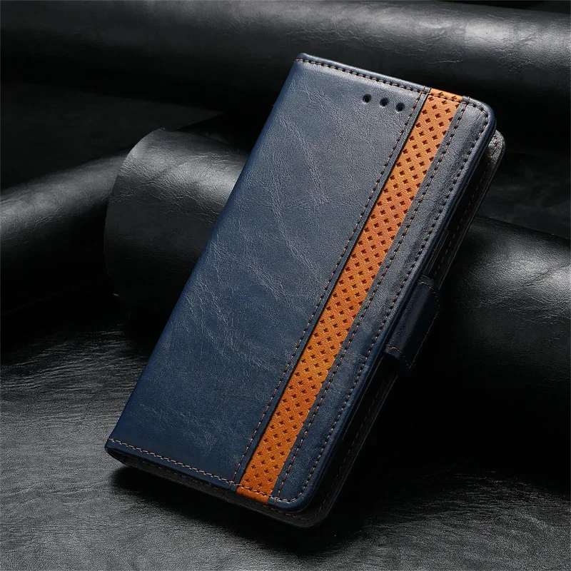 

Флип-чехол для Xiaomi Poco X6 F5 F4 F3 X5 X4 M5 M4 M6 Pro 5G M5S X3 NFC 50 C65 C55 C51, кожаный чехол-книжка с магнитным держателем