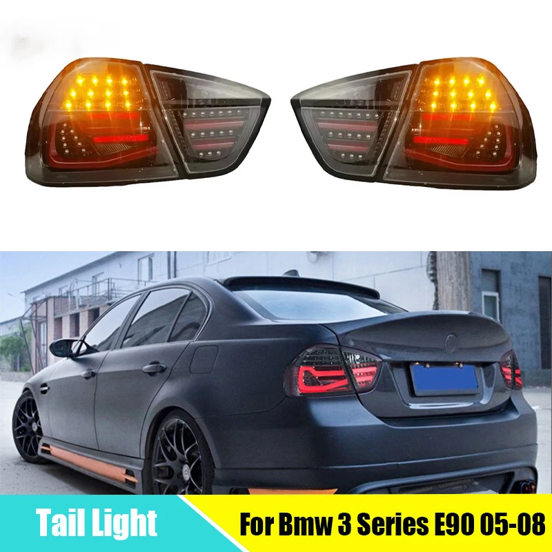 

LED Taillight For Bmw 3 Series E90 320i 323i 325 330 335 2005-2008 Dynamic Turn Signal Reverse Brake Taillights Assembly