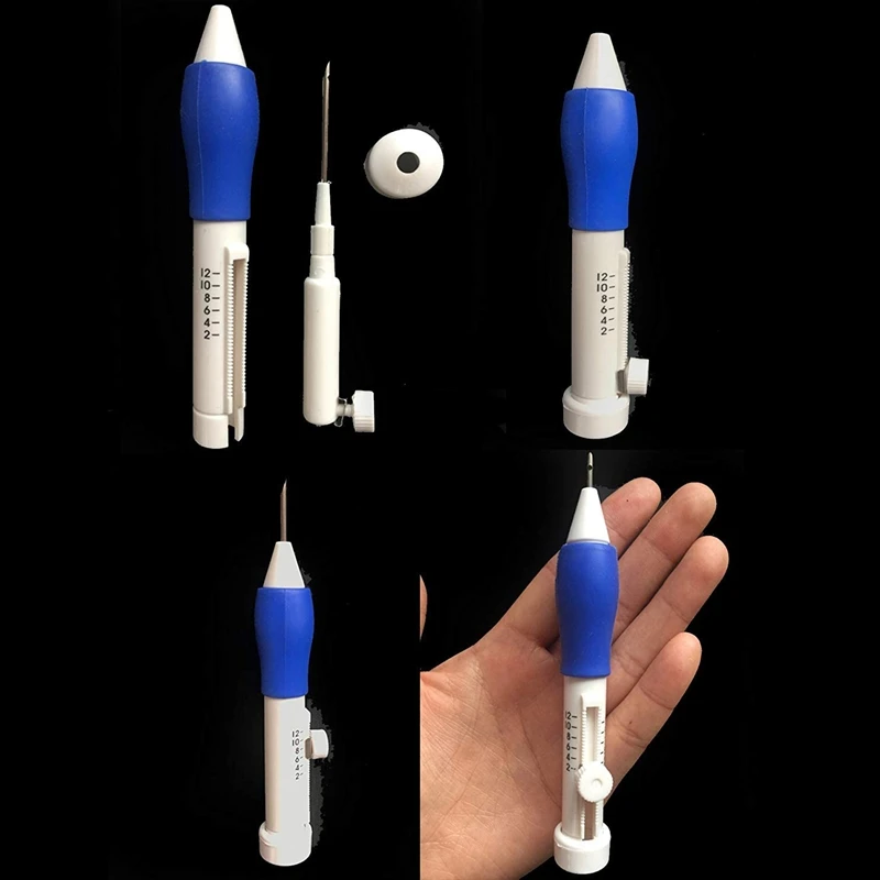 ABJY-3 Size Punch Needle Set Embroidery Stitching Craft Tool For Diy Sewing