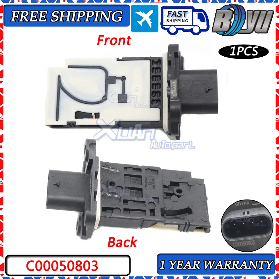 Capteur De Débit D'air Massique (MAF) C00050803 Pour BMW Et Mini - Compatible 5WK98505 / 13628570107