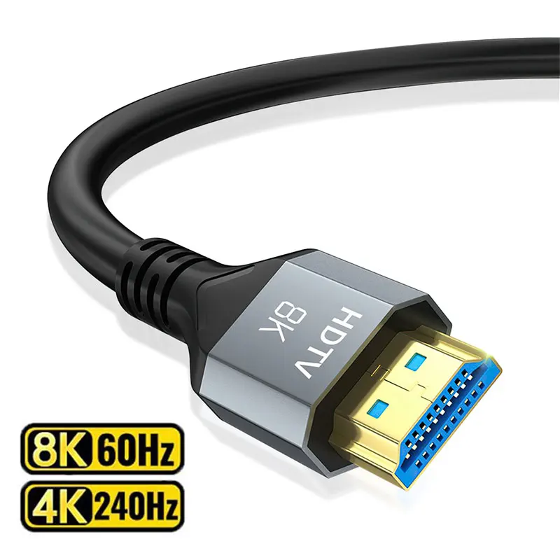 Ultra High-Speed 8K HDMI 2.1 Cable - Enhanced Video Performance, Multiple Length Options