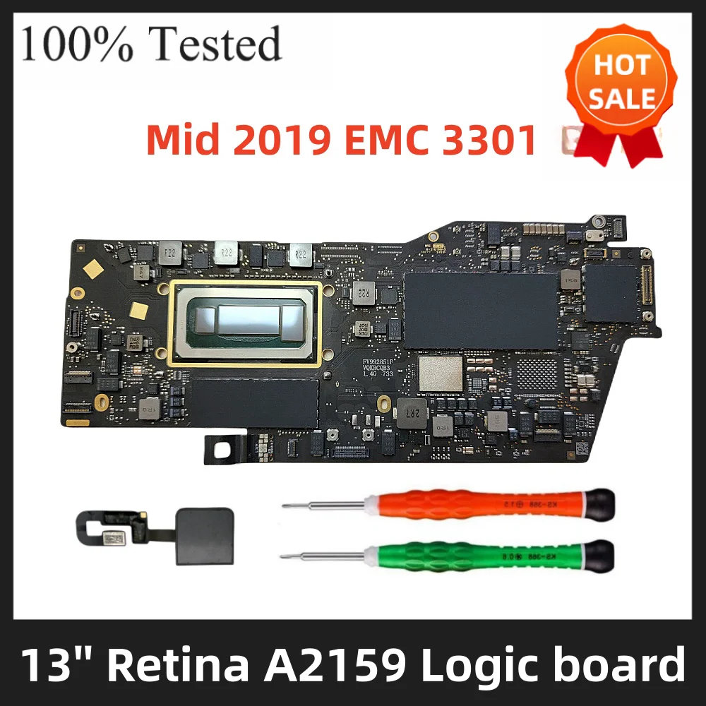 Scheda Logica A2159 Per Macbook Pro Retina 13 ''A2159 Mid 2019 Emc 3301 Scheda Madre Della Scheda Logica Muslimex