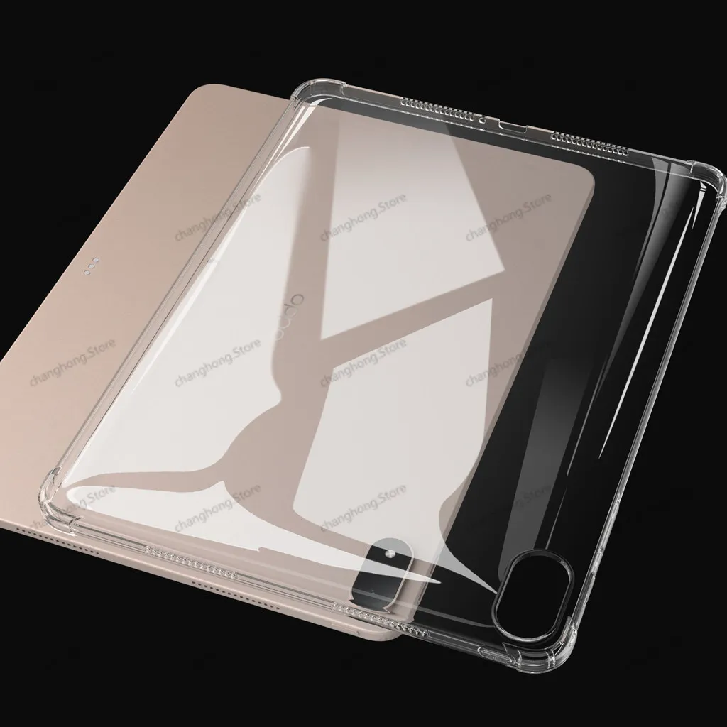 Transparent Soft Silicone TPU Shockproof Protective Cover