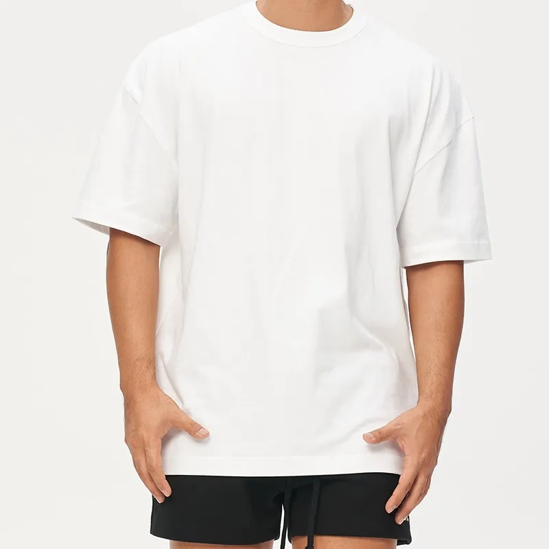 algodão casual sporting camisa de t-shirt oversized