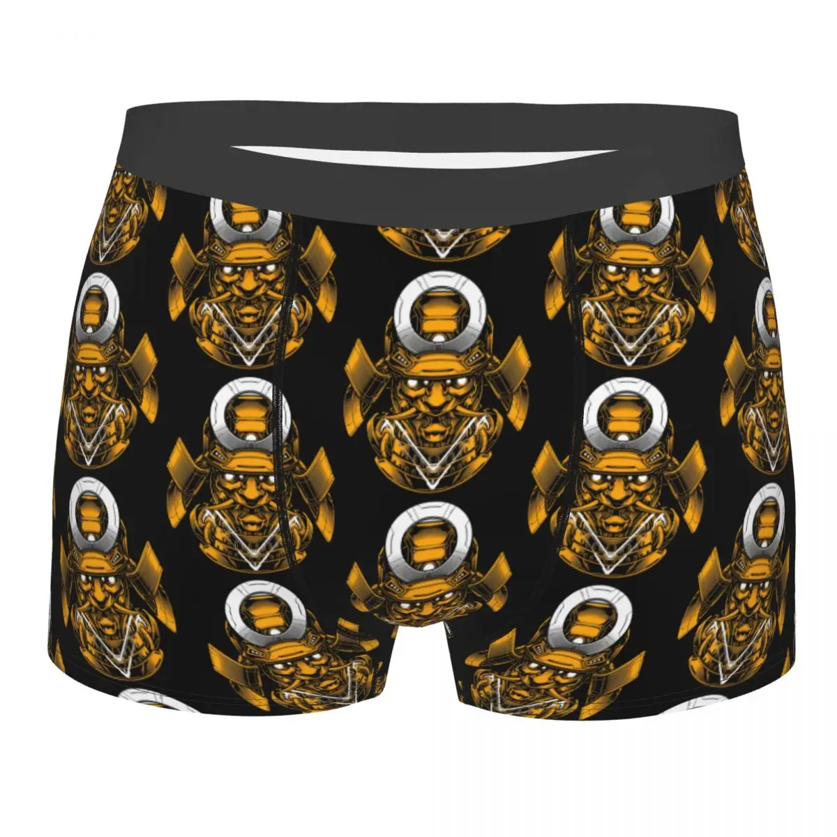 Samurai Mecha 7 Underpants Breathbale Panties Male Underwear Print Shorts Boxer Briefs igxx kids sport hook loop shoes fashion sneaker four seasons cool mecha shoes running sneakers for children size：28 39