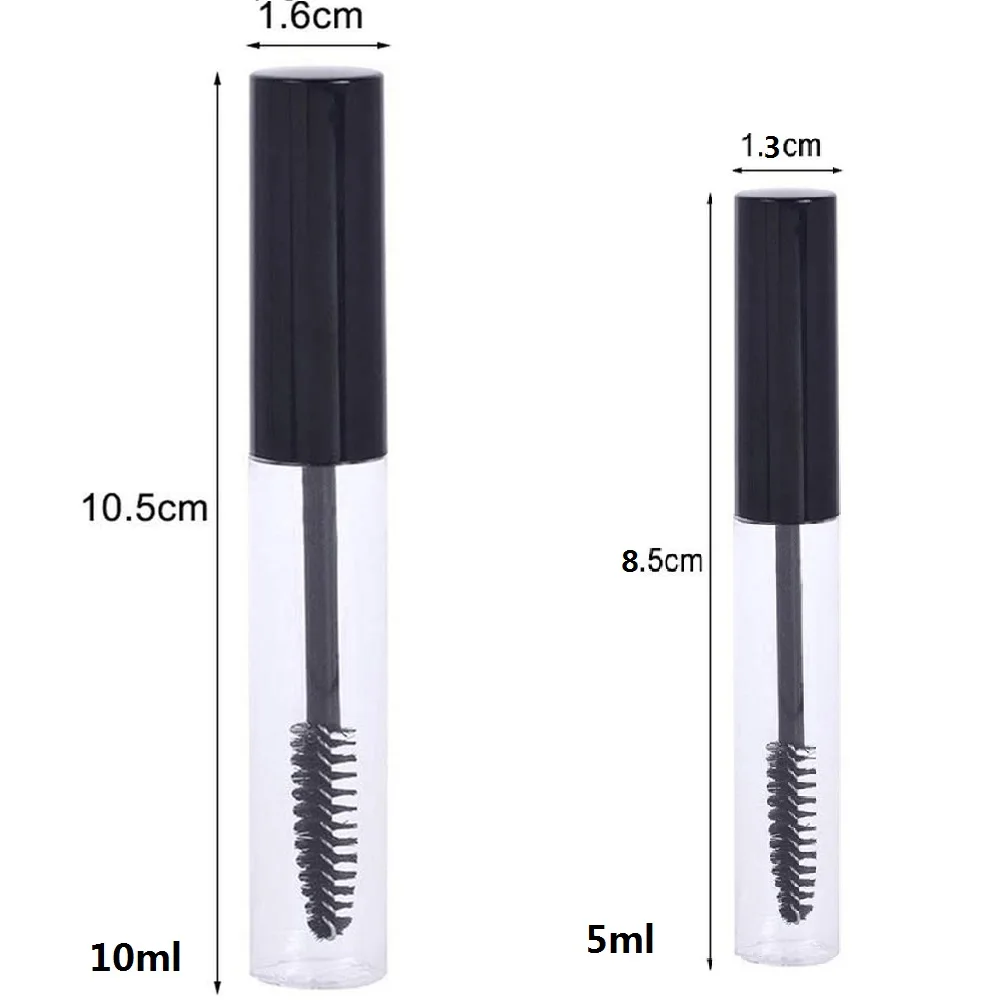 2pcs Refillable Mascara Tubes with Wands 6