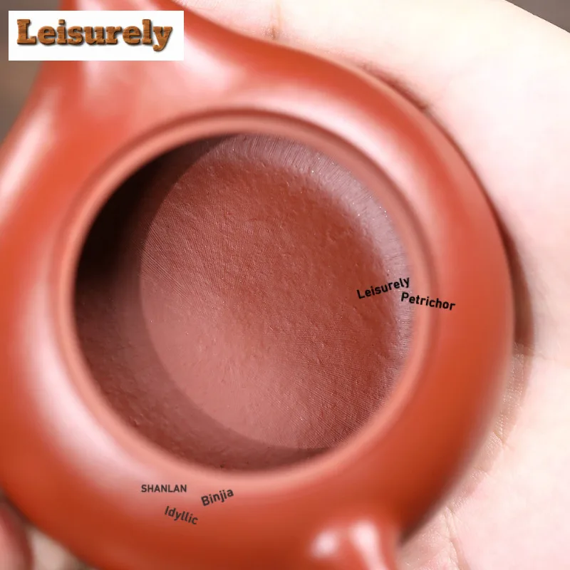 100ml Elegant Yixing Purple Clay Teapots Artists Handmade Small Pot Raw Ore Purple Mud Kettle With Filter Zisha Tea Set Craft
