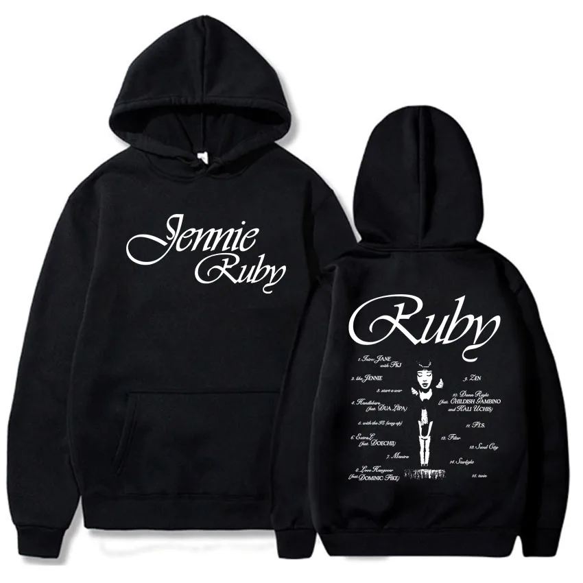 トップス BLACKPINK Jennie Ruby Album Hoodie Jennie Ruby Hoodie Hoodie Jennie L Size | eBay