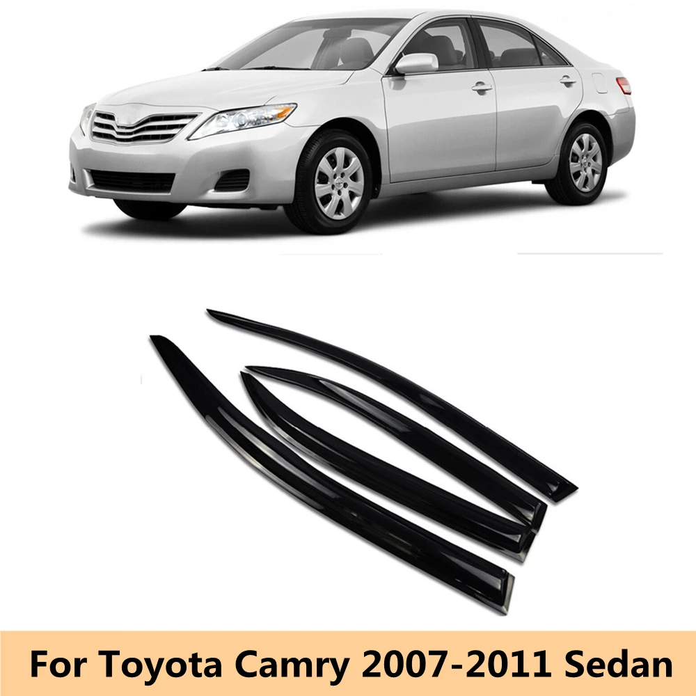 

For Toyota Camry Sedan 2007 2008 2009 2010 2011 Car Side Window Visor Deflector Windshield for Rain Guard Weather Shield Shelter