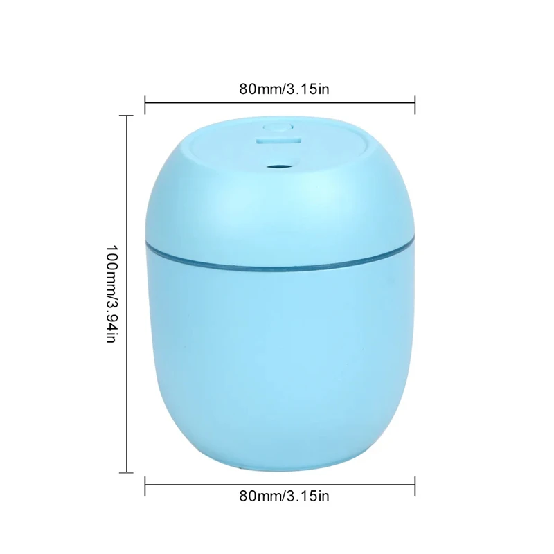 Air humidifier USB Mini Air Humidifier Aroma Essential Oil Diffuser For Home Car Ultrasonic Mute Mist Maker Diffuser with LED Color Lamp