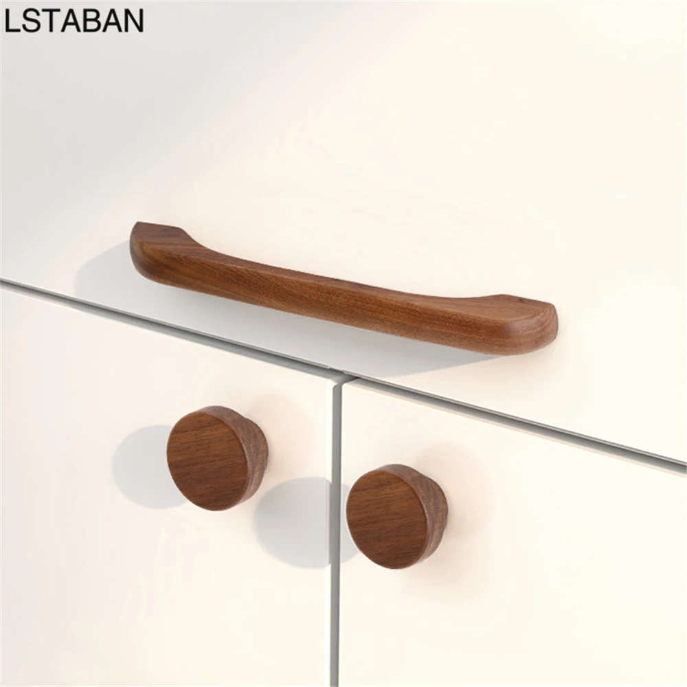 CAISSE EN BOIS Poignées De Meuble Boutons De Tiroir Tire Pièces Rondes