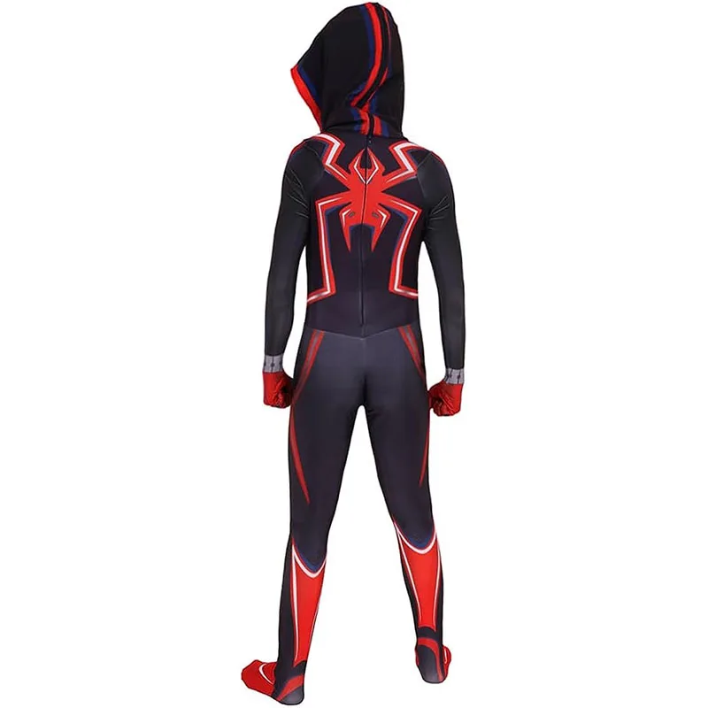 Cosplay Costume Game Spiderman Costume Miles Morales 2099 Spider Man Zenti Bodysuit Jumpsuit Halloween for Adult Kids role playing costume cosplay costumes cosplay costume