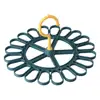 Lastic Folding Clothes Hanger Towels Socks Bras Underwear Drying Rack with 20 Clips Space Saving Closet Organizer Tools 2