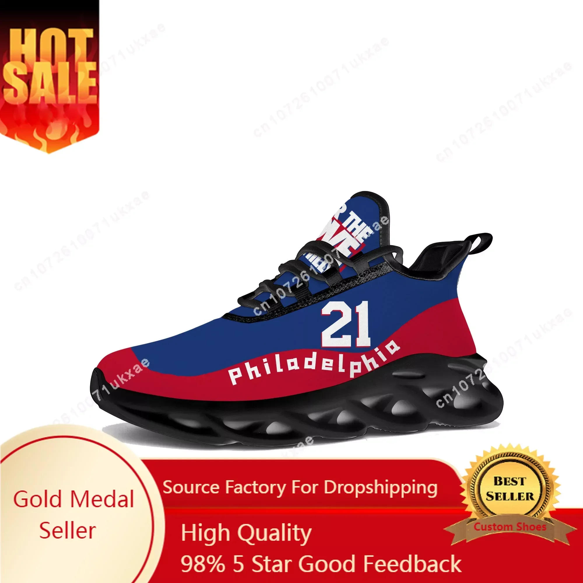 Philadelphia Number 21 1 0 For the Love of Philly Flats Sneakers Mens Womens Sports Running Shoes DIY Sneaker customization Shoe
