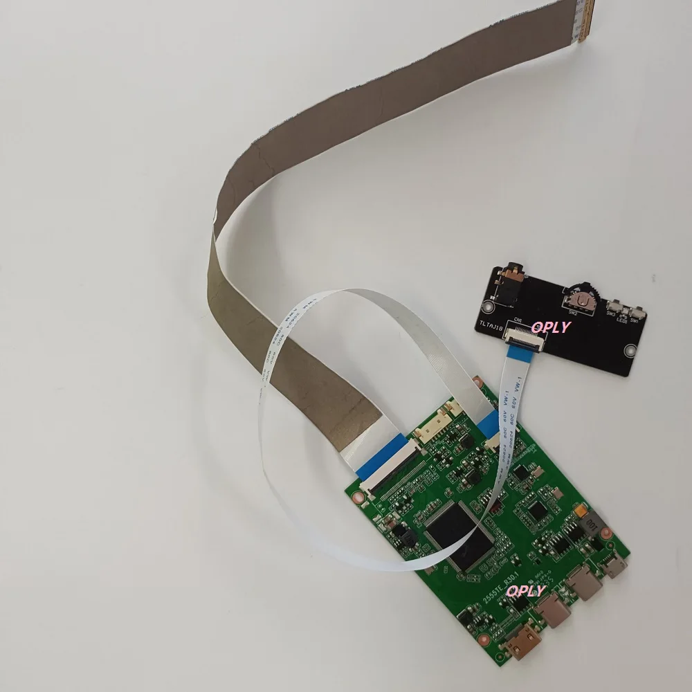 Placa Controladora Edp para Nv156fhm-t05 Mini Compatível com Hdmi Tipo-c Micro Usb Led Nv156fhm-t07 Nv156fhm-t08 1920×1080