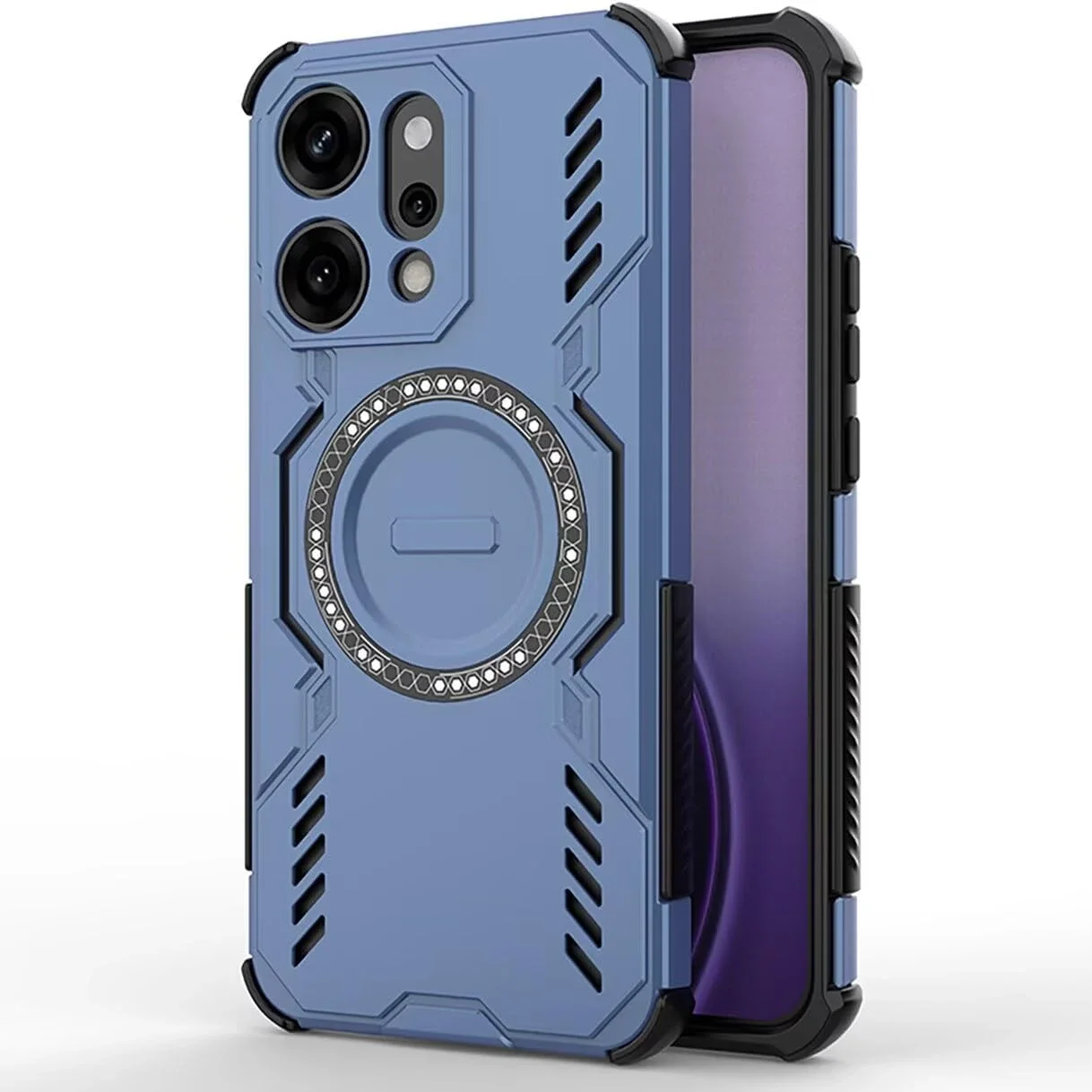 Advanced Heat Dissipation Magnetic Wireless Charging Case with Lens Protection