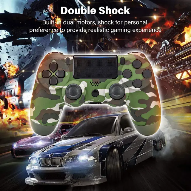 Wireless Controller For SONY PS4/Slim/Pro Support Bluetooth Wireless Gamepad for PlayStation4 Joystick Console for PC/Android 4