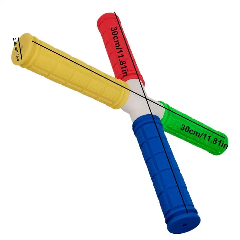 Reaction Training Four-Head Stick Exercise Equipment hand-eye coordination Improve Speed and Agility for All Ages Athletes