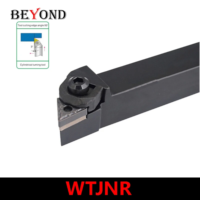 

BEYOND WTJNR WTJNL WTJNR2525M16 WTJNR2020K16 WTJNR1616H16 Turning Tool Holder WTJNR3232P16 WTJNR2525M22 WTJNR3232P22 CNC Cutter